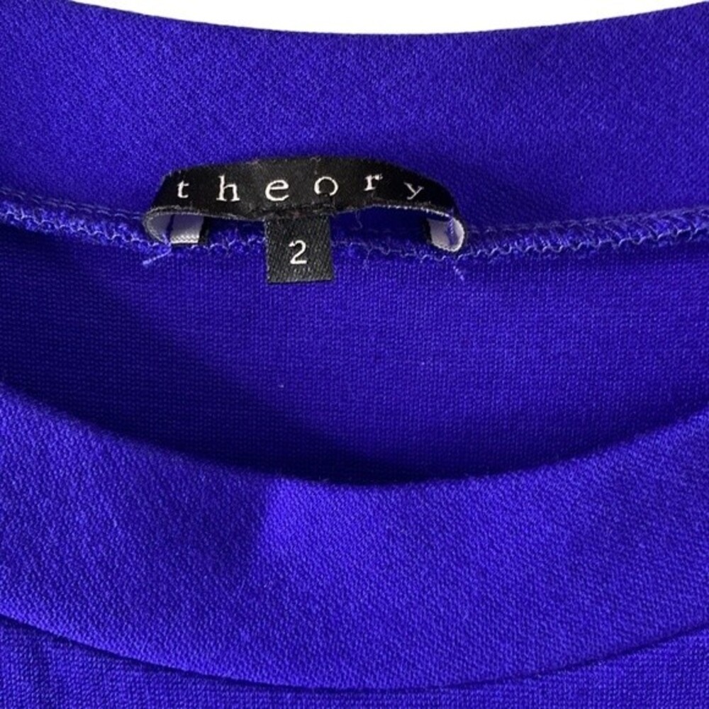 Theory Whitika Color Block Sleeveless Sheath Dres… - image 4